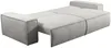 Vente-unique - AMELIA Sofa Stoff Grau - B 102 cm x H 85 cm x L 257 cm Bild 4