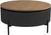 SCHÖNER WOHNEN-Kollektion Couchtisch HEROY (1-St), 80 cm, Tischplatte drehbar mit Stauraum Bild 2