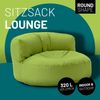 Lumaland runde Outdoor Sitzsack-Lounge, Polyester, Grün, 90 x 50 cm, 320 l Bild 2