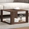 vidaXL Couchtisch Braun Eichen-Optik 51,5x51,5x30 cm Holzwerkstoff 848142 Bild 2
