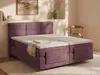 Vente-unique - LODI Bett Stoff Rot - B 188 cm x H 118 cm x L 215 cm Bild 2