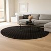 Wollteppich - AstroAura 180 x 180 cm - schwarz - rund Bild 2