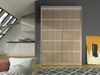 Kleiderschrank Lino IV, mit RGB LED Beleuchtung, Farbe: Sonoma Eiche Bild 2
