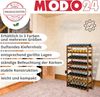 Modo24 Weinregal Flaschenregal Holzregal Flaschenständer Varianten 12 bis 91 Flaschen, RW1 Getränkeregal, 3 Farben, FSC Holz Nachhaltig Bild 3