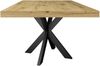 Esstisch Elgin 1 210-310x80x100 Metall+Holzwerkstoff Schwarz/Asteiche Bild 5
