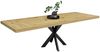 Esstisch Elgin 1 210-310x80x100 Metall+Holzwerkstoff Schwarz/Asteiche Bild 2