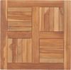 vidaXL Tischplatte Massivholz Teak 60×60×2,5 cm 48988 Bild 2