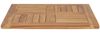 vidaXL Tischplatte Massivholz Teak 60×60×2,5 cm 48988 Bild 4
