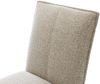Drehstuhl Lelio-Flex Webstoff Soft Beige Kreuzgestell breit Graphit 360° drehbar Wippfunktion Taschenfederkern Bild 4
