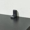 CD Regal Tynset 175x20x20 cm mit 12 Fächern Schwarz [en. casa] Bild 5