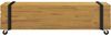 vidaXL TV-Ständer Braun 110 x 30 x 30 cm Massivholz Teak 4009312 Bild 4
