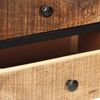 vidaXL Sideboard 85x30x80 cm Raues Mangoholz 320486 Bild 4