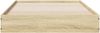 vidaXL Bodenbettgestell Sonoma-Eiche 80 x 200 cm Holzwerkstoff 8009076 Bild 4