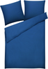 Bettwäsche-Set Ohne Muster HARMONRIDGE 155x220 cm Baumwoll-Satin Dunkelblau Bild 4