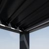Weide E-Deluxe Plus | elektrische Pergola mit LED | Voll Aluminium | 4 x 8 M | motorisiertes Lamellendach anthrazit Bild 5