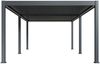 Weide E-Deluxe Plus | elektrische Pergola mit LED | Voll Aluminium | 4 x 8 M | motorisiertes Lamellendach anthrazit Bild 3