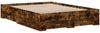 vidaXL Bettgestell mit Schubladen Räuchereiche 135x190cm Holzwerkstoff 3280409 Bild 3