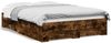 vidaXL Bettgestell mit Schubladen Räuchereiche 135x190cm Holzwerkstoff 3280409 Bild 2