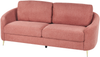 3-Sitzer Sofa Polsterbezug rosa gold TROSA Bild 4
