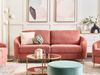 3-Sitzer Sofa Polsterbezug rosa gold TROSA Bild 3
