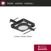 Paulmann No. 94425 Seilsystem Spot MacLED Schwarz matt Chrom DC 3000K Bild 2