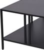 Couchtisch Kumlinge 40x80x80 cm Schwarz [en. casa] Bild 5