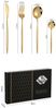 Premium Besteck-Set Gold 6 Personen 24-tlg Edelstahl Essbesteck CF-22127 Bild 2