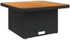 vidaXL 5-tlg. Garten-Essgruppe mit Kissen Schwarz Poly Rattan 3277388 Bild 4