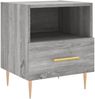 vidaXL Nachttisch Grau Sonoma 40x35x47,5 cm Holzwerkstoff 827416 Bild 2