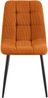 CLP 2er Set Esszimmerstühle Antibes Cordbezug gepolstert Rückenlehne bis 150 kg,orange Bild 4