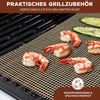 Grillmatte / Backmatte rechteckig 3er Set, Glasfasergewebe antihaft, je 36 x 42 cm (L/B) Bild 5