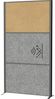 Maul 9605089 Sichtschutz Kork dunkelgrauer Fleece Kork Bild 1