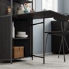 Esstisch Savio Schwarz 57 x 30 cm mit klappbarer Tischplatte Vicco Bild 4