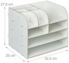 Relaxdays Schreibtisch Organizer mit Ablagefächern Bild 4