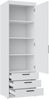 AX LIVING Schlafzimmer Schrank Storicos 1T3S Sonoma Eiche 59,9cm breit Bild 3