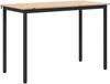 vidaXL Esstisch Natur 110 x 55 x 75 cm Massives Kiefernholz 892785 Bild 2