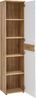 Büroschrank vito Clyde, Holzwerkstoff, Weiß, Holzfarben, 45 x 197 x 38 cm Bild 3