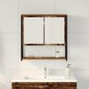 vidaXL Spiegelschrank mit Regal Altholz 60 x 16 x 60 cm Holzwerkstoff 862223 Bild 4