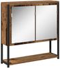 vidaXL Spiegelschrank mit Regal Altholz 60 x 16 x 60 cm Holzwerkstoff 862223 Bild 2