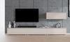 AX LIVING Anbauwand Loriano IV Wohnwand beige Kaschmir 300 cm breit Bild 4