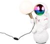 Ausgefallene Tischlampe STRONG LED dimmbar, Deko Lampe USB betrieben, Höhe 33cm Bild 2