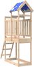 vidaXL Spielturm Braun 52,5 x 110,5 x 215 cm Massives Kiefernholz 3417178 Bild 2