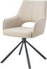 Stuhl (B/H/T): 57 x 91 x 64 cm in Creme Bild 3