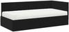 vidaXL Eckbettgestell mit Matratze mit Kopfteil 2 pcs Schwarz Samt 3393813 Bild 4