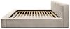 Polsterbett Doppelbett NORFOLK Komplettset 140x200cm in Stoff Ditra Beige Bild 4