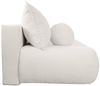 Schlafsofa Designersofa Sofa 3-Sitzer ANZIA in Stoff Ascot Bukla Grafit Bild 4