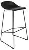 Barhocker Ellen skandinavisches Design schwarz 76 cm - 2er Set Bild 2