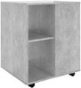 vidaXL Rollschrank Betongrau 60x53x72 cm Holzwerkstoff 808462 Bild 2