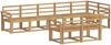 vidaXL Outdoor-Sofagarnitur 8 pcs Weiß Massivholz Akazie 3387803 Bild 2