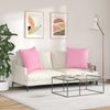 vidaXL Sofakissen 2 pcs Rosa 60 x 60 cm Stoff 42014012 Bild 4